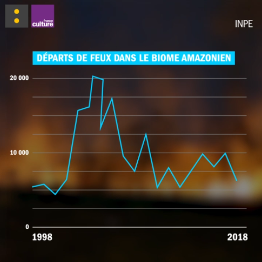 L'Amazonie brûle-t-elle plus qu'avant ?